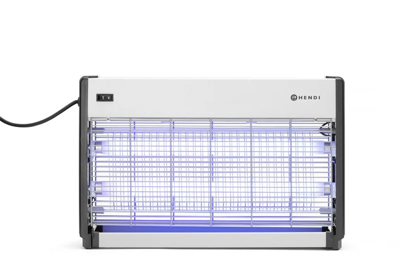 HENDI Insektenvernichter – elektronisch – Wirkungsbereich: 100 m² – 230 V / 40 W – 515 × 104 × 315 mm