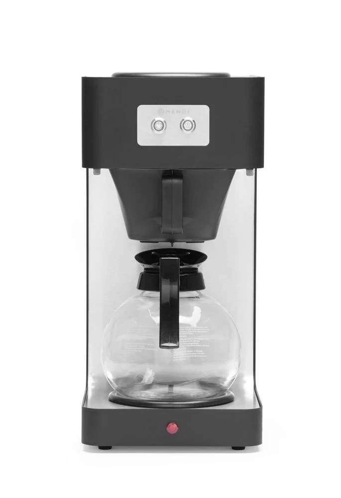 HENDI Filterkaffeemaschine – Profi Line – Schwarz – 230 V / 1480 W – 421 × 213 × 423 mm