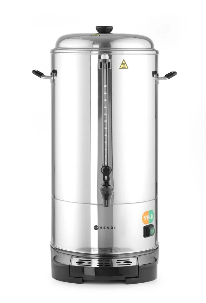 HENDI Kaffee-Perkolatoren – doppelwandig – 16 l – 230 V / 1500 W – 360 × 401 × 647 mm