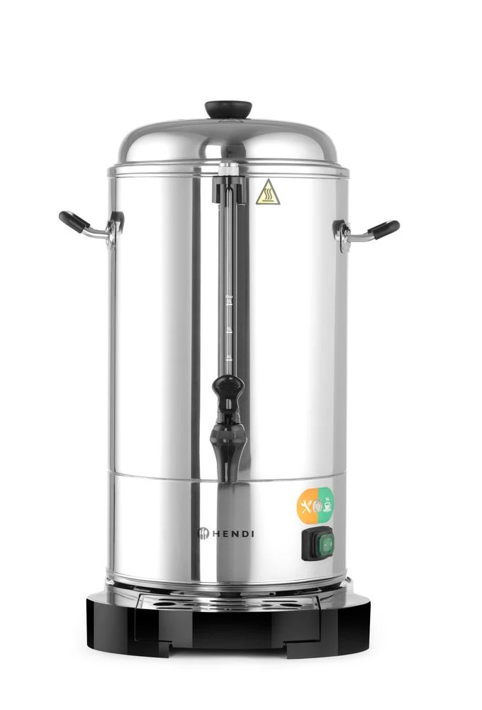HENDI Kaffee-Perkolatoren – doppelwandig – 6 l – 230 V / 1500 W – 316 × 350 × 480 mm