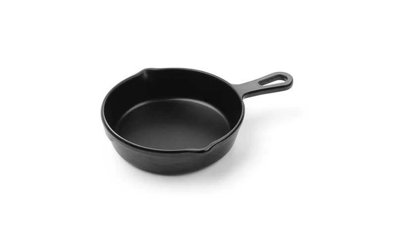 HENDI Miniatur-Saucentöpfchen – Schwarz – 162 × 121 × 30 mm