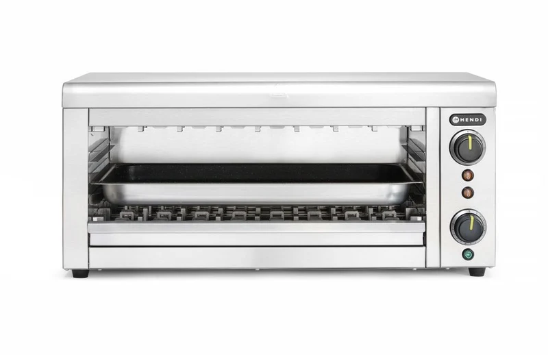 HENDI Salamander mit Quarz-Infrarotheizelement – 230 V / 3645 W – 689 × 397 × 318 mm
