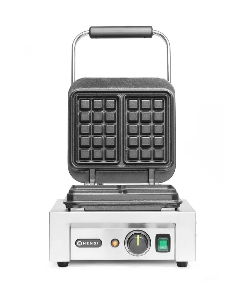 HENDI Waffeleisen 'Brüssel' – 230 V / 2200 W – 330 × 520 × 277 mm
