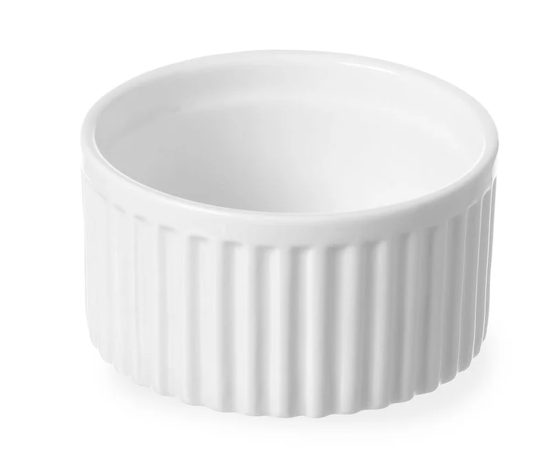 HENDI Auflaufförmchen – Ø 90 × H 48 mm – 6 Stück