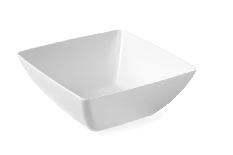 HENDI Quadratische Schüssel – Weiß – 270 × 270 × 105 mm