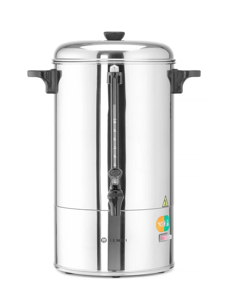 HENDI Perkolatoren einwandig – 10 l – 230 V / 1500 W – 406 × 390 × 522 mm