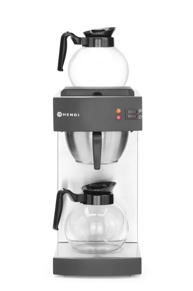 HENDI Filterkaffeemaschine – Kitchen Line – 1,8 l – 230 V / 1480 W – 220 × 383 × 465 mm