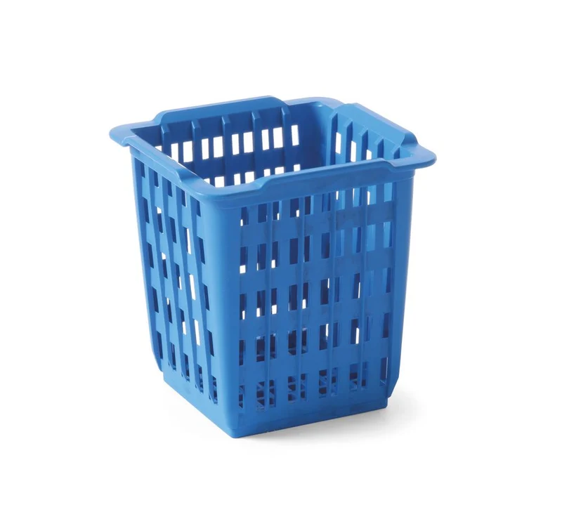HENDI Besteckköcher – blau – 125 × 84 × 135 mm