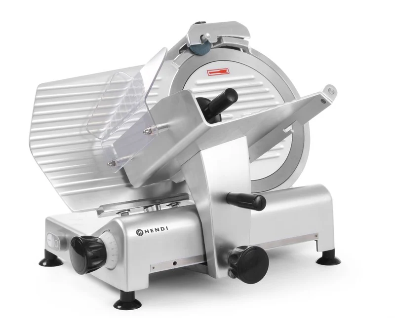 HENDI Aufschnittmaschine 300 Profi Line – Profi Line – 230 V / 420 W – 602 × 573 × 456 mm