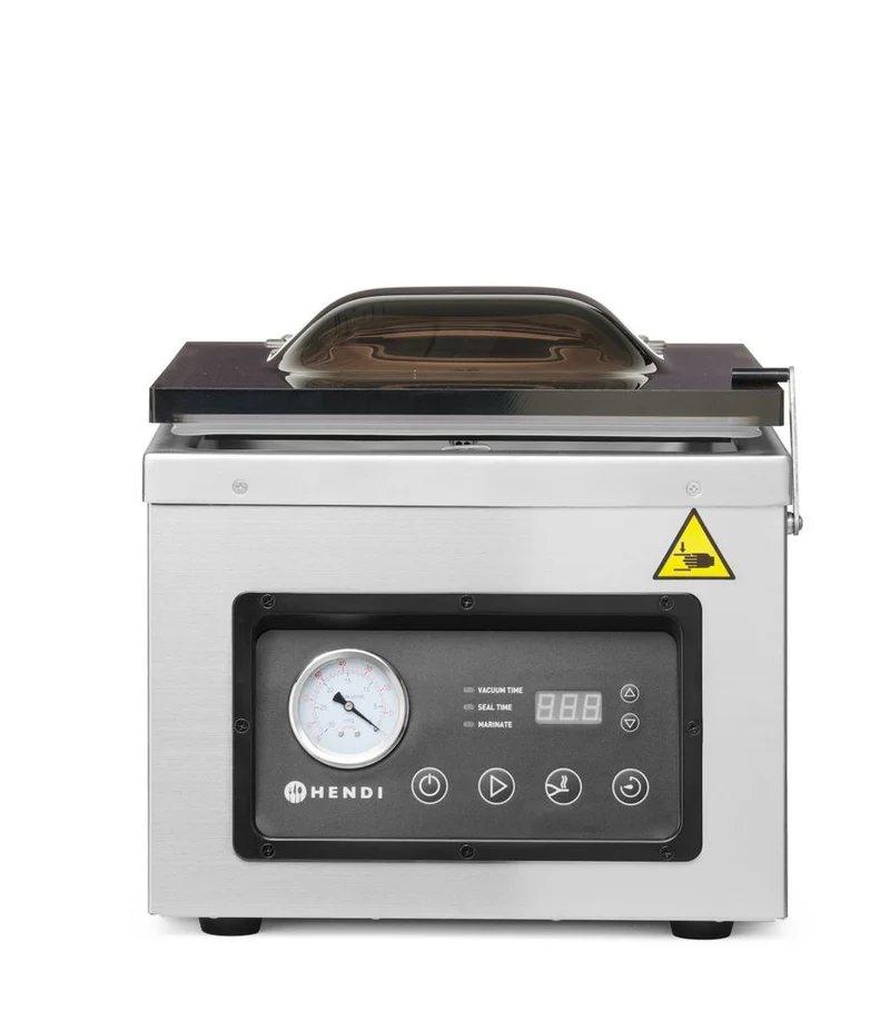HENDI Vakuumkammer-Verpackungsmaschine – Profi Line – Dichtungsband: 300 mm – 230 V / 950 W – 367 × 425 × 364 mm