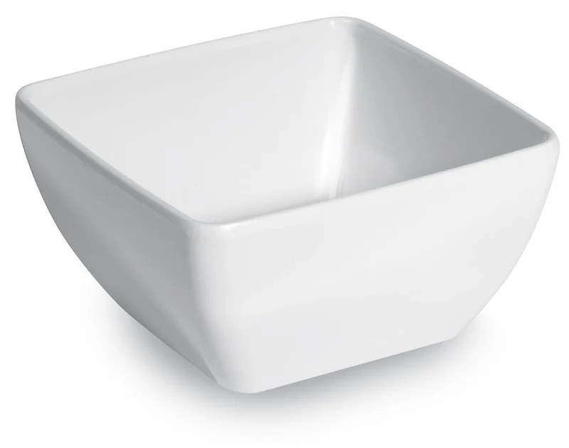 HENDI Quadratische Schüssel – Weiß – 130 × 130 × 65 mm