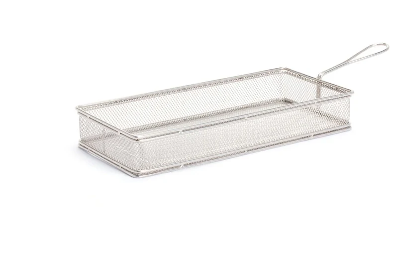 HENDI Miniatur-Snack-Frittierkörbe – 255 × 135 × 45 mm