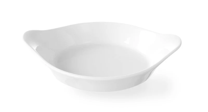 HENDI Ofenform – rund – 0,15 l – 185 × 152 × 40 mm – 6 Stück