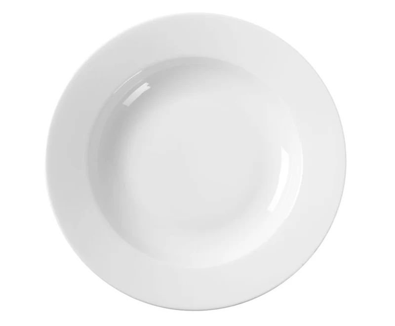 HENDI Teller – tief – Weiß – Ø 230 mm – 12 Stück