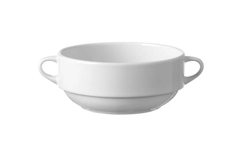 HENDI Suppenschale – 0,34 l – Weiß – Ø 160 mm – 12 Stück