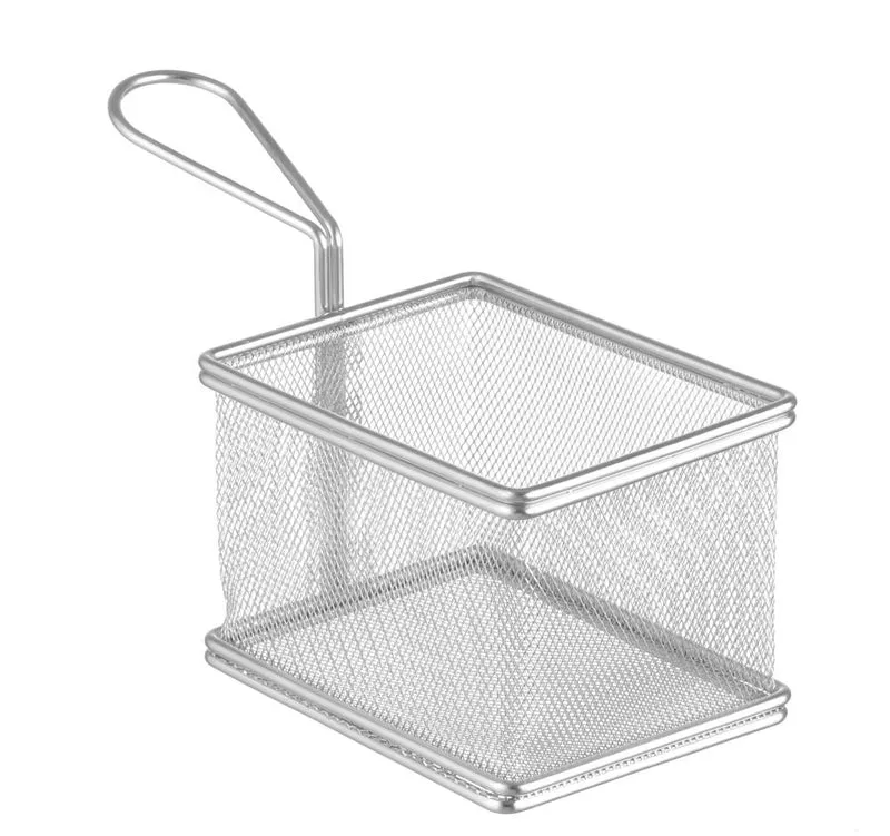 HENDI Miniatur-Snack-Frittierkörbe – 125 × 100 × 85 mm