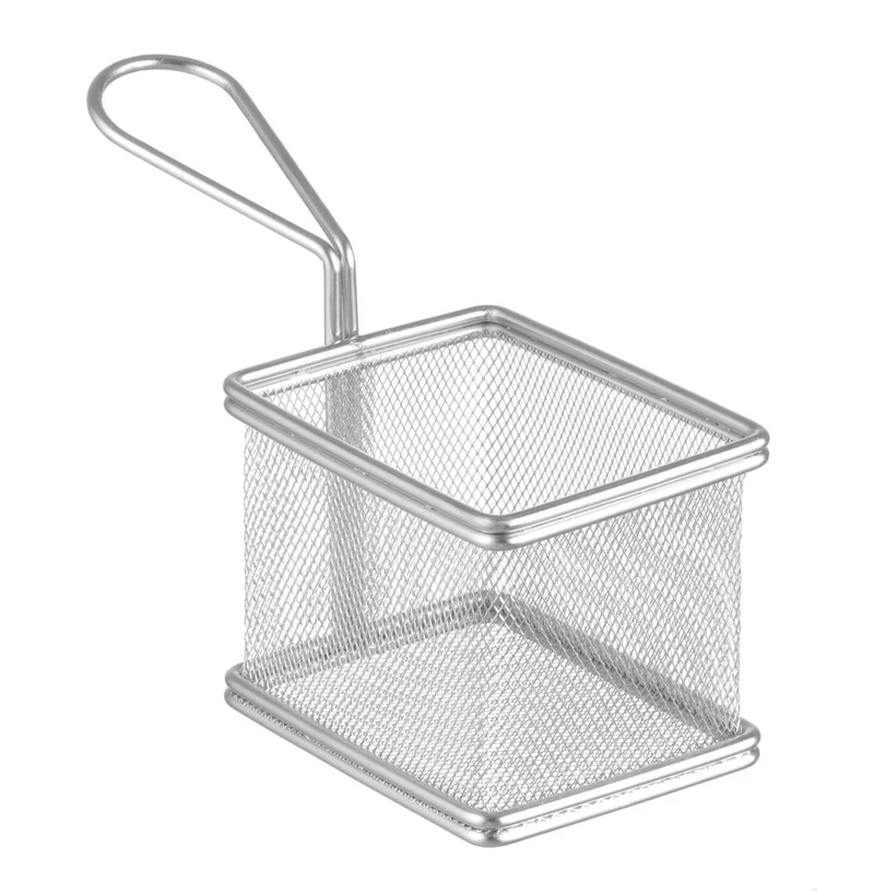 HENDI Miniatur-Snack-Frittierkörbe – 100 × 80 × 75 mm