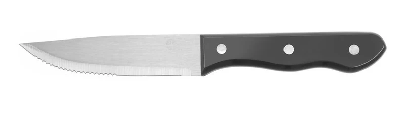 HENDI Steak-Messer XL – Profi Line – Schwarz – 250 mm – 6 Stück