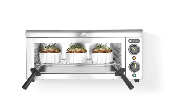 HENDI Salamander zur Wandmontage – 230 V / 2000 W – 610 × 450 × 275 mm