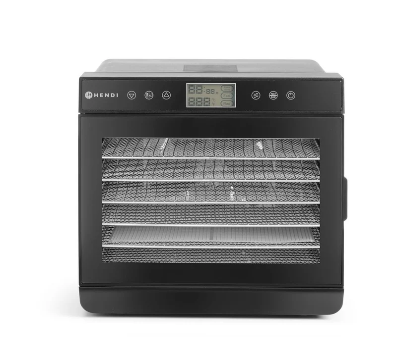 HENDI Dörrautomat Kitchen Line – Kitchen Line – 7 Bleche – 230 V / 500 W – 347 × 505 × 320 mm