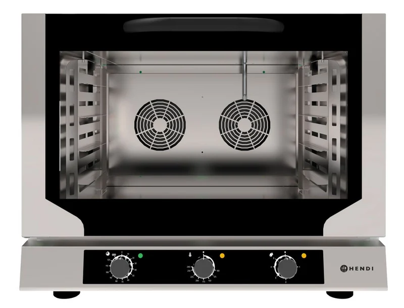 HENDI Heißluftofen mit Beschwadung – Evolution – 400 V / 6400 W – 783 × 755 × 634 mm