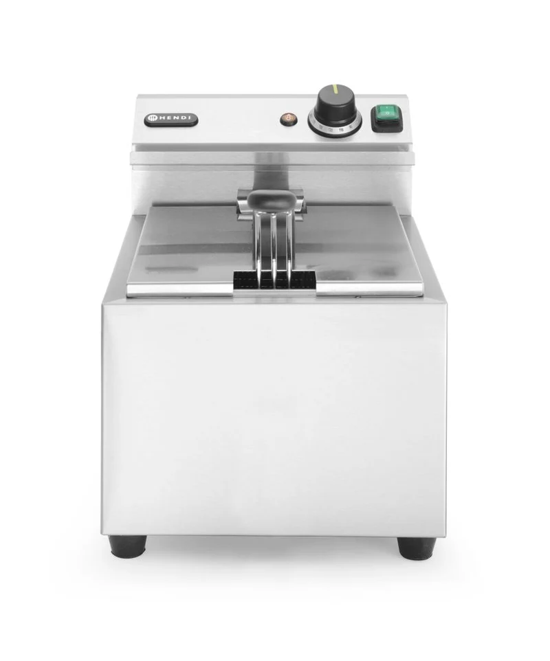 HENDI Fritteuse Profi Line – 8 l – Profi Line – 8 l – 230 V / 3500 W – 305 × 460 × 369 mm