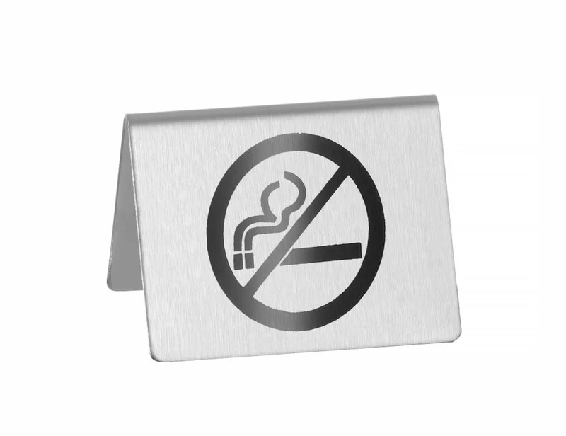 HENDI Tischschild "Rauchen verboten" – 50 × 35 × 40 mm