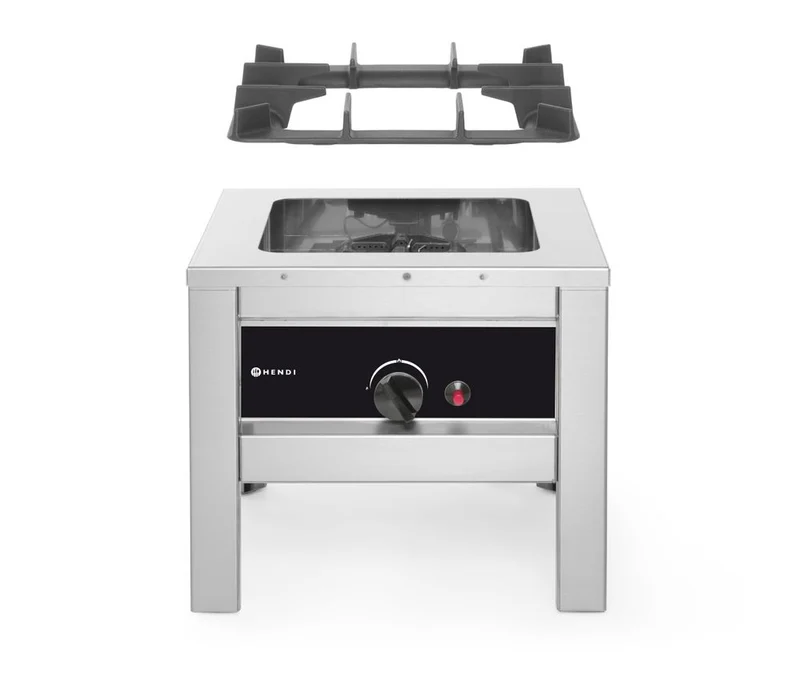 HENDI Hockerkocher – Profi Line – 6,7 kW – 425 × 425 × 400 mm