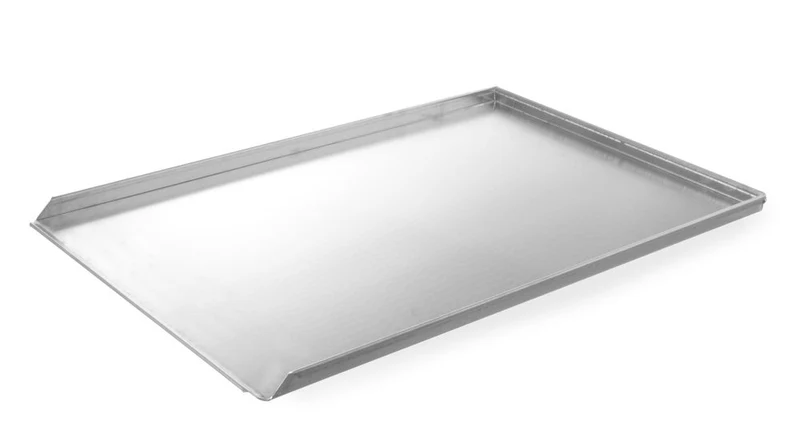 HENDI Blech – 3 Ränder – 600 × 400 × 20 mm – Rechteckig