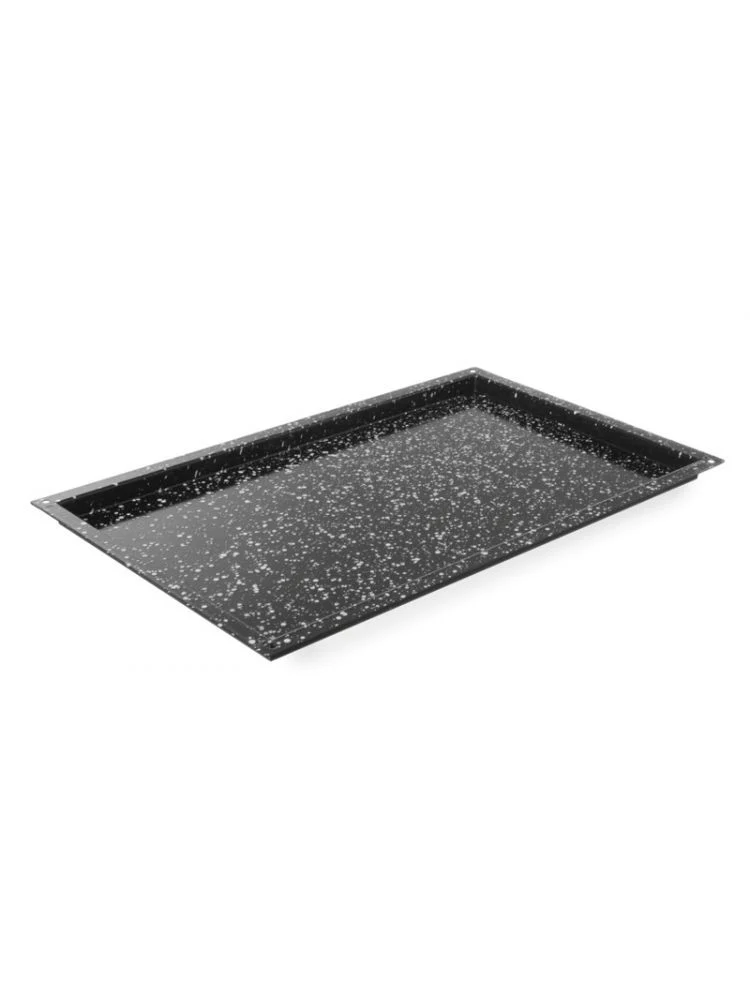 HENDI Blech CONVECTOMAT CLASSIC GN 1 / 1 – GN 1 / 1 – Schwarz – 530 × 325 × 20 mm