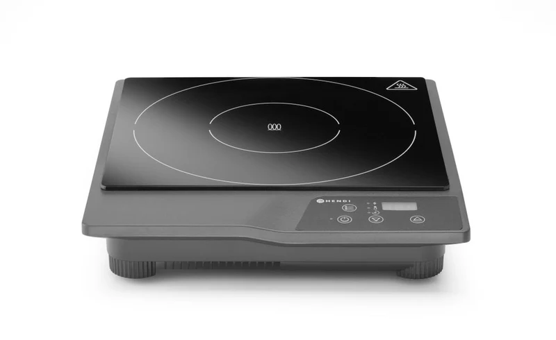 HENDI Induktionskocher Modell 1800 – Kitchen Line – 230 V / 1800 W – 319 × 355 × 67 mm