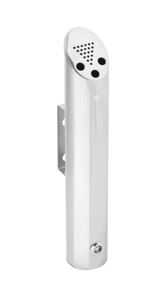 HENDI Aschenbecher zur Wandmontage – Ø 75 × H 460 mm