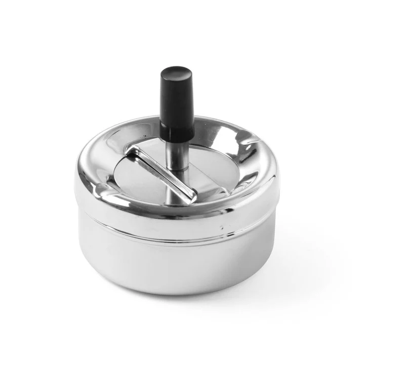HENDI Drückaschenbecher – Ø 90 × H 45 mm