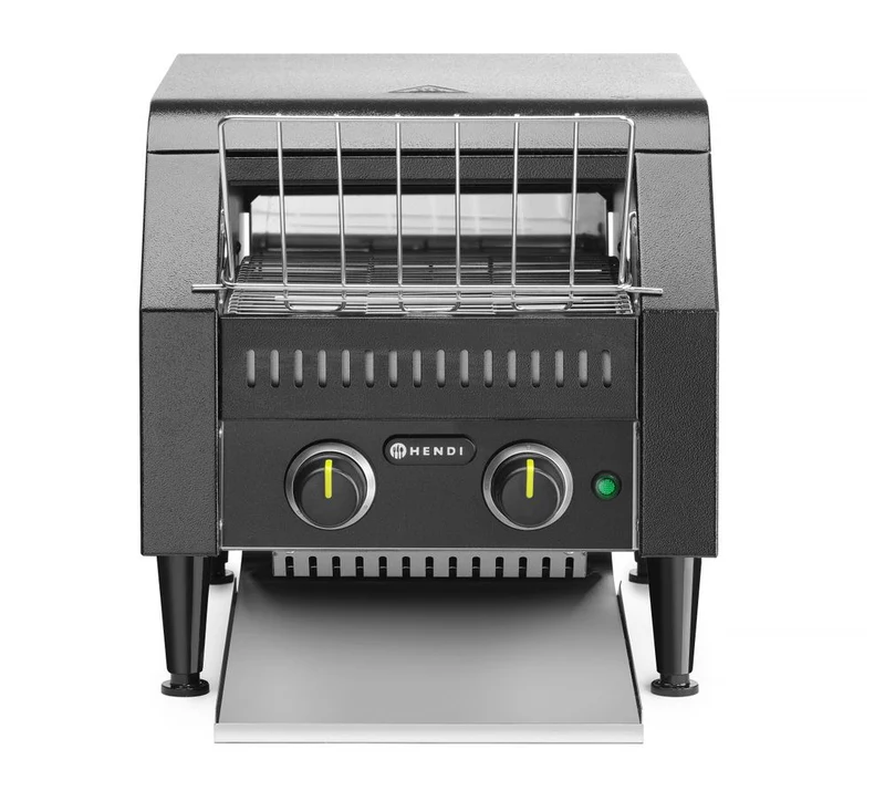 HENDI Durchlauftoaster – Schwarz – 230 V / 2240 W – 418 × 368 × 415 mm