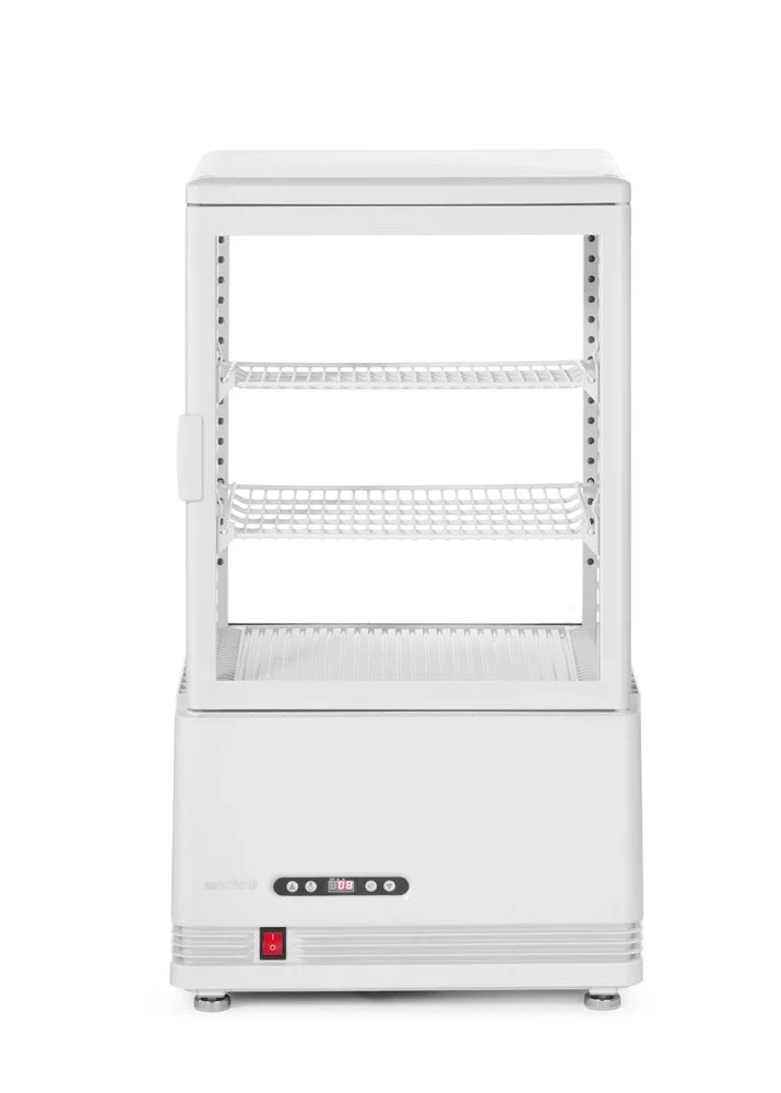 Arktic Aufsatz-Kühlvitrine 58 Liter – Weiß – 230 V / 170 W – 406 × 452 × 830 mm