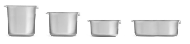 HENDI Eiscreme-Behälter – Profi Line – 5,5 l – 360 × 250 × 80 mm
