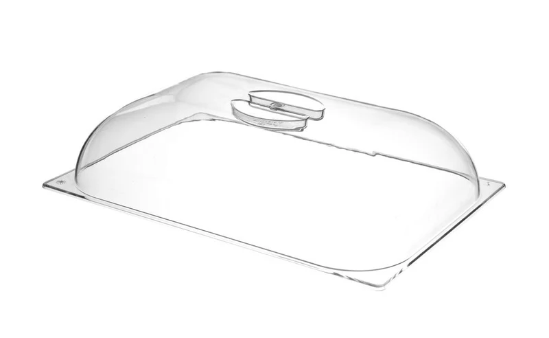 HENDI Deckel Polycarbonat für Eiscreme-Behälter – 360 × 250 mm