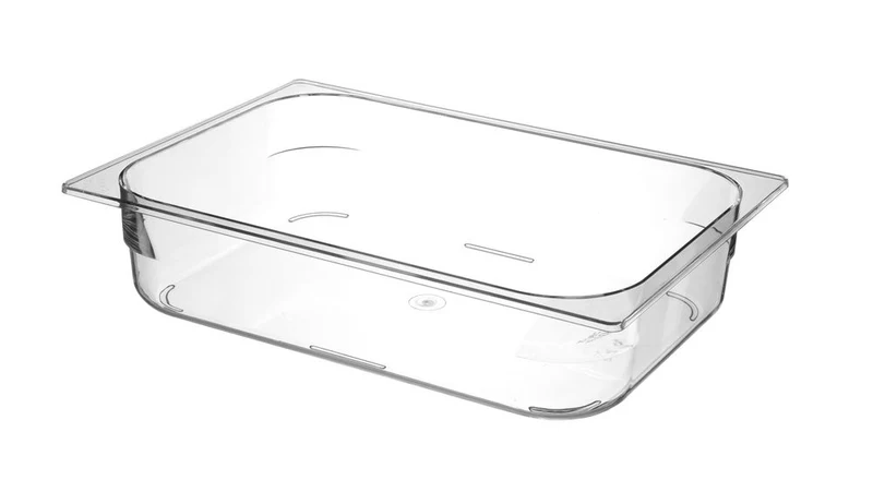 HENDI Eiscreme-Behälter Polycarbonat – 5 l – Transparent – 360 × 250 × 80 mm