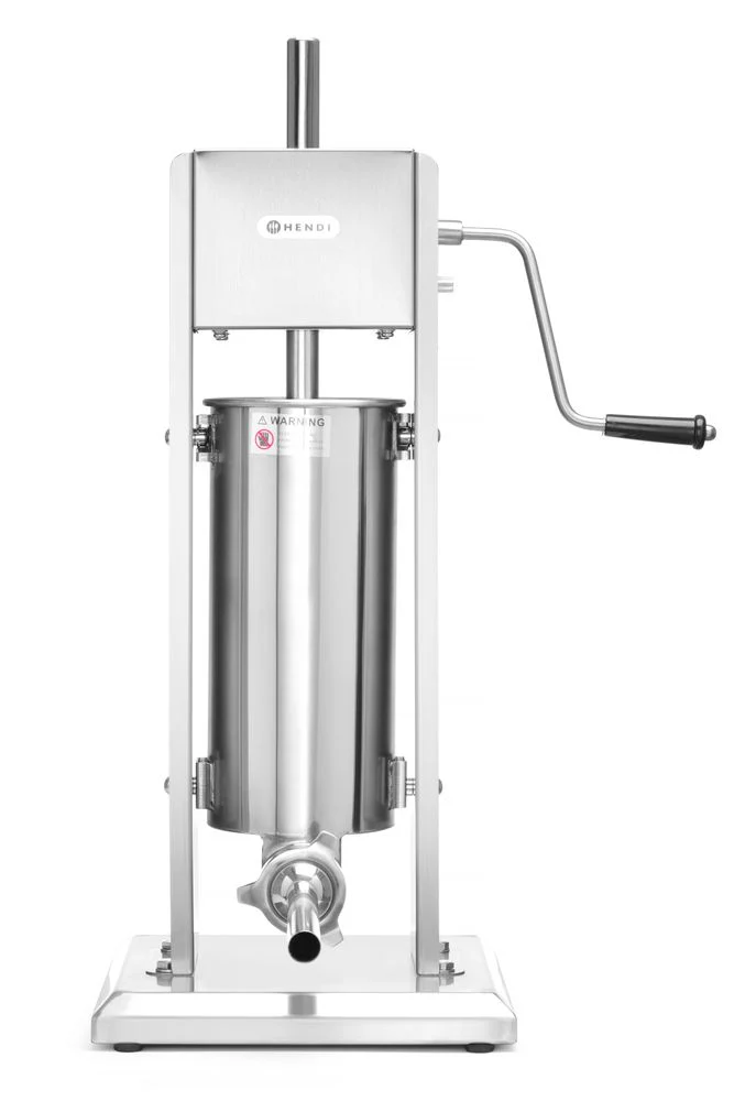 HENDI Wurstfüllmaschine Profi Line – Profi Line – 5 l – 304 × 304 × 640 mm