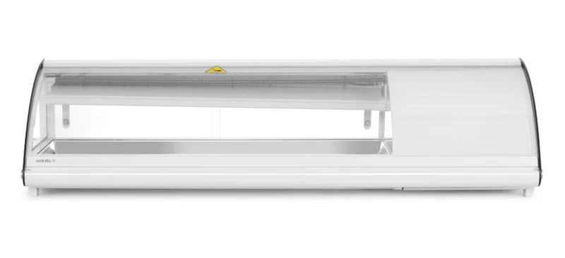 Arktic Sushi-Vitrine 5x GN 1 / 3 – 230 V / 160 W – 445 × 1307 × 327 mm