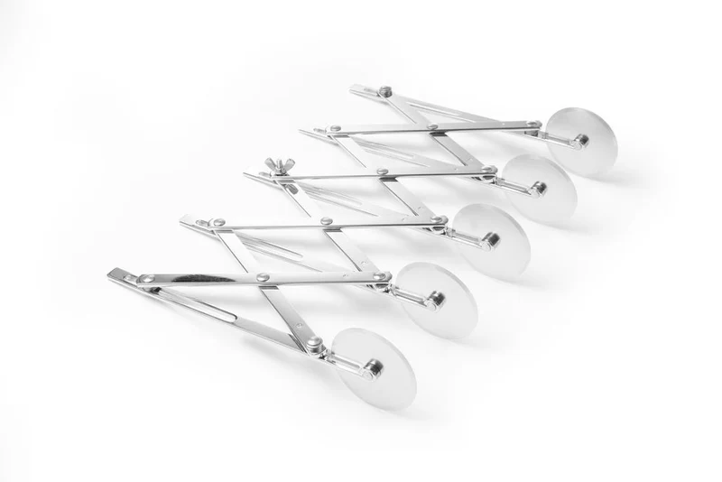 HENDI Teigschneider 5 Räder – 222 × 56 × 55 mm