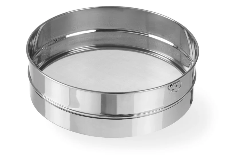 HENDI Backsieb – rund – für Paniermehl – Ø 410 × H 80 mm