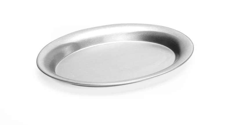 HENDI Kaffeetablett - oval – 200 × 140 mm