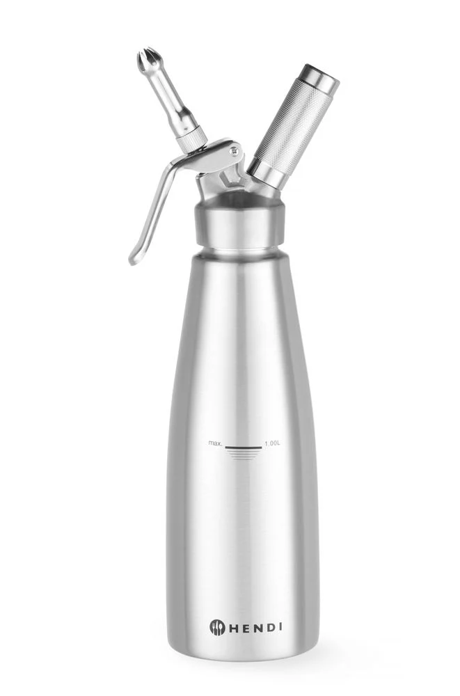 HENDI Sahnespender – Profi Line – 1 l – Ø 98 × H 330 mm