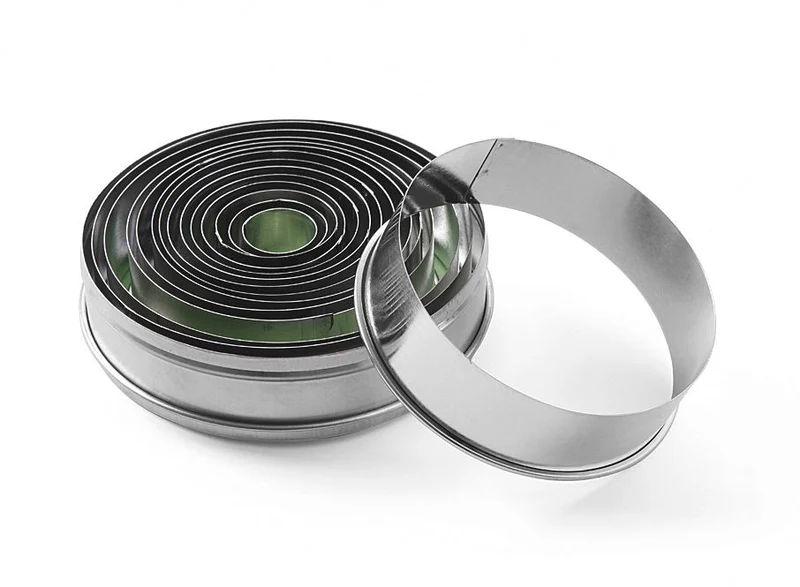 HENDI Ausstechformset – mit glattem Rand – Ø 19-112 – (H)35 mm