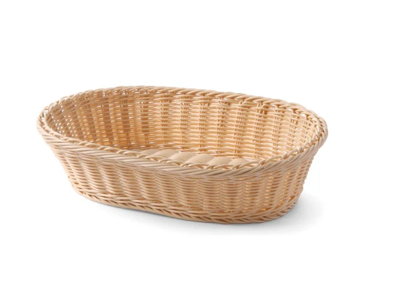 HENDI Brotkorb – oval – 380 × 270 × 90 mm