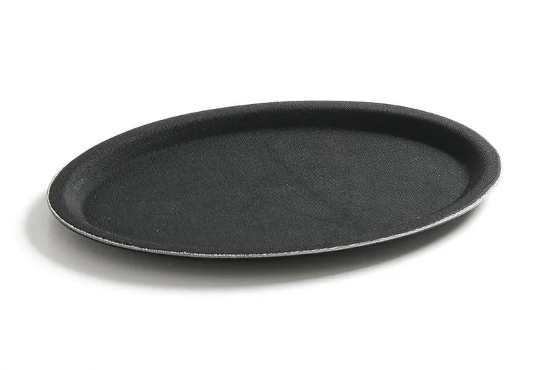 HENDI Serviertablett rutschfest – oval – 210 × 290 mm