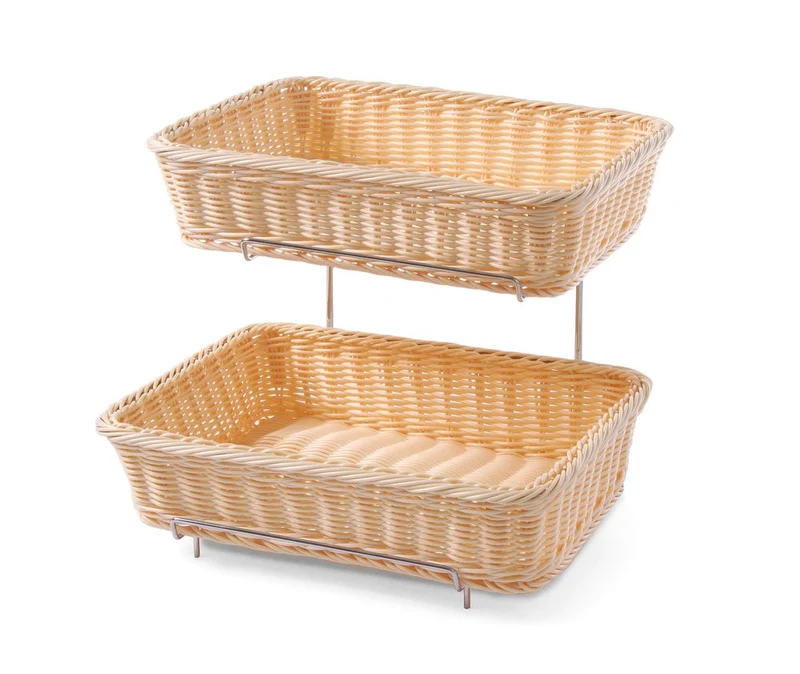 HENDI Brotkorb-Display GN 1 / 2 – 360 × 280 × 290 mm – 2 Stück