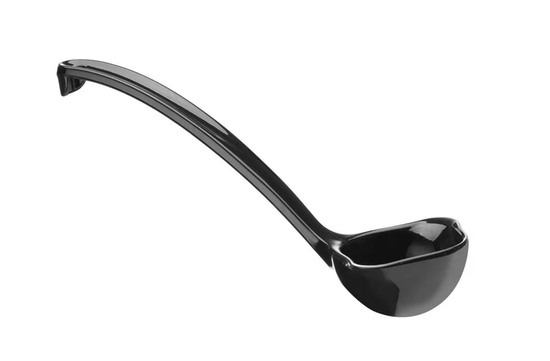 HENDI Saucenlöffel – 0,03 l – Schwarz – 180 × 70 mm