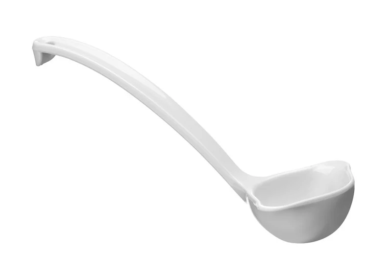 HENDI Saucenlöffel – 0,03 l – Elfenbein – 180 × 70 mm
